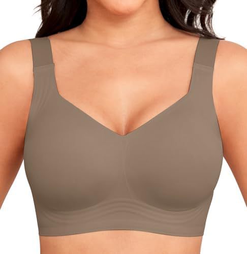 Seamless Full Coverage Push Up No Underwire Bras